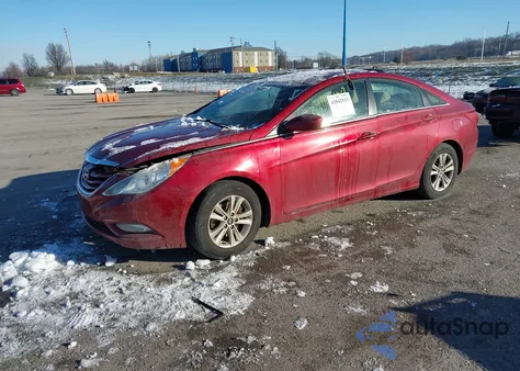 2013 Hyundai Sonata Gls из США, поврежденный, VIN 5NPEB4AC0DH730242